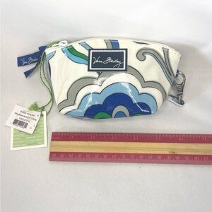 ‼️SOLD‼️New Vera Bradley MEDITERRANEAN WHITE Coin Purse Leather